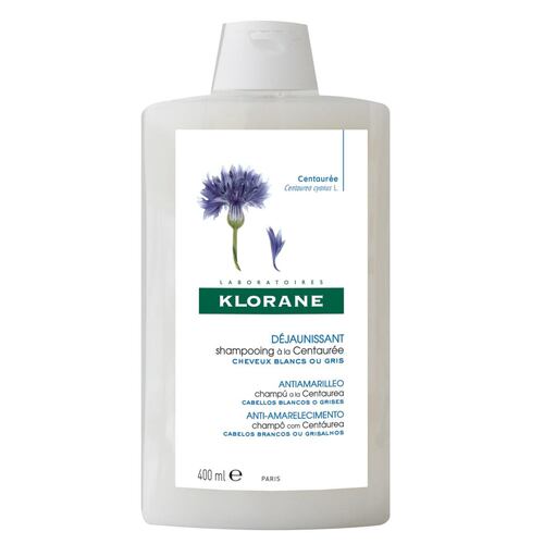 Shampoo Centaurea para cabello Gris/Blanco Klorane