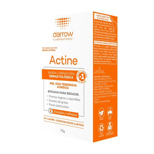 Actine Barra Limpiadora con Vitamina C 70 gr