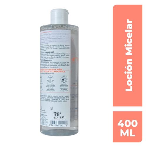 Avène Desmaquillante Agua Micelar Piel Sensible 400ml