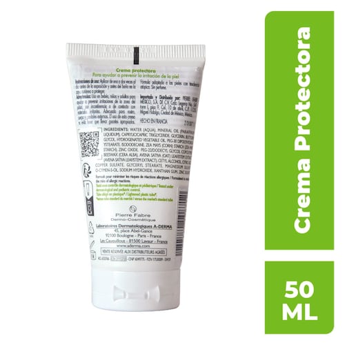 Aderma Dermalibour+ Barrera Crema Protectora 50ml