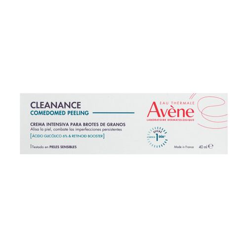 Avene Cleanance Comedomed Peeling Crema Intensiva para Brotes de Granos 40ml