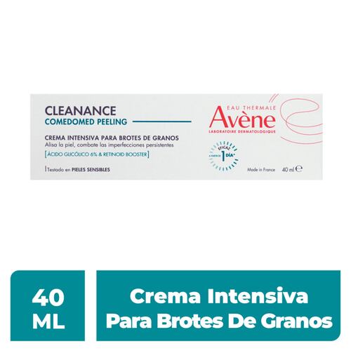 Avene Cleanance Comedomed Peeling Crema Intensiva para Brotes de Granos 40ml