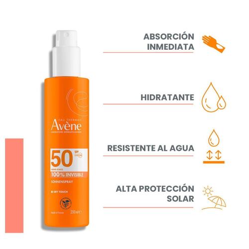 Avene Protector Solar Corporal en Spray FPS 50 200ml