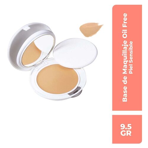 Couvrance Base De Maquillaje Compacta En Crema Acabado Mate Natural, Piel sensible/normal/mixta, FPS 50+, 10gr