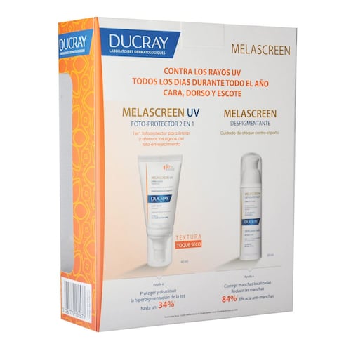 Kit Melascreen Despigmentante & Uv Ducray