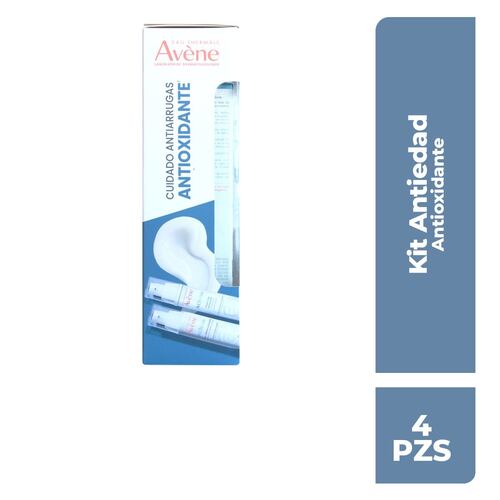 Kit Anti-edad: A-Oxitive Serum + Crema de Día, 4 piezas