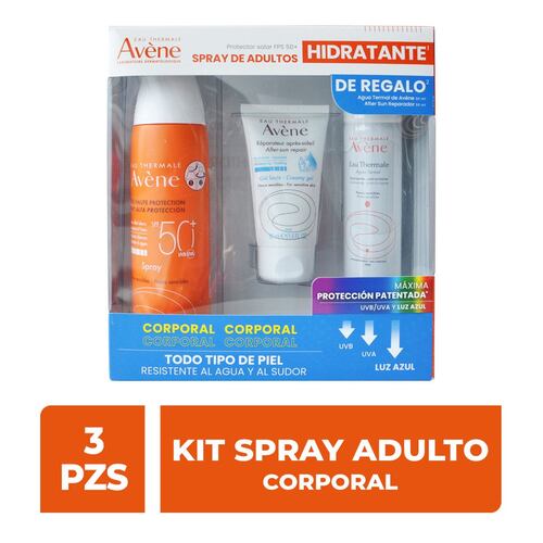 A- Kit Solares SS 2023 Spray Adulto + Ata + After Sun