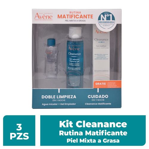 A-kit bts23 Cleanance Matificante + Gel 100ml + Cleanance Eau Mic 25ml
