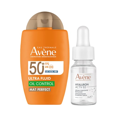 Avène Kit Protector Solar Ultra Fluid Oil Control Mat Perfect 50ml + Hyaluron Activ B3 Sérum Redensificante 10ml