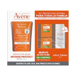avene-kit-protector-solar-intense-protect-150ml-agua-termal-50ml-ultra-fluid-ultra-mat-2ml-ultra-fluid-mat-perfect-2ml