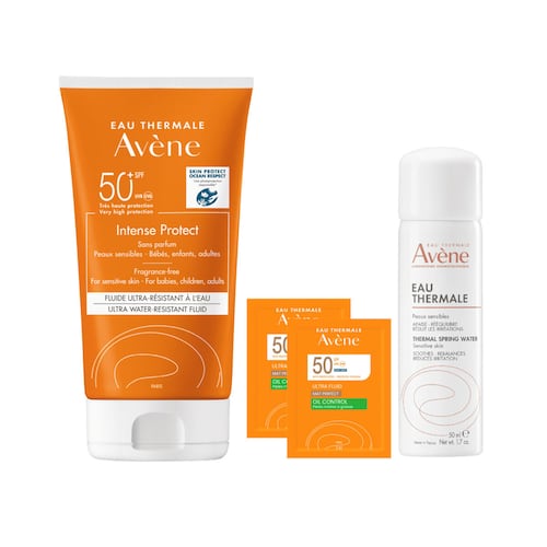 Avène Kit Protector Solar Intense Protect 150ml + Agua Termal 50ml + Ultra Fluid Ultra Mat 2ml + Ultra Fluid Mat Perfect 2ml