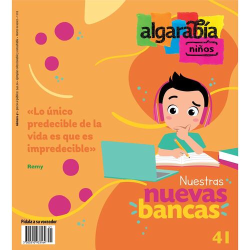 Revista Algarabía Niños 41. Nuestras nuevas bancas