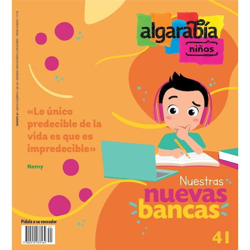 Revista Algarabía Niños 41. Nuestras nuevas bancas
