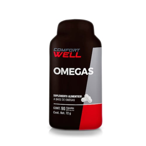 Suplemento Omegas 90 Cáp. 72g Comfort Well