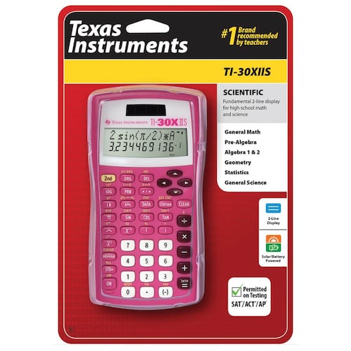 Calculadora Texas Instruments científica TI-30XIIS