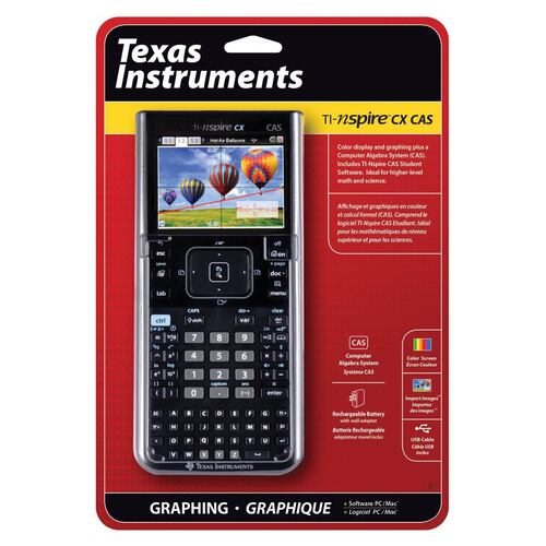 Calculadora Texas Instruments graficadora TI-NSPIRE CX CAS