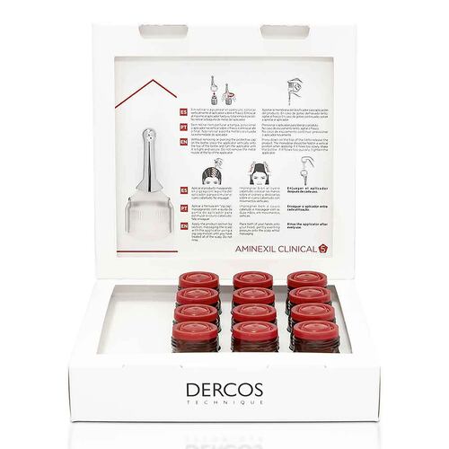 Dercos Amenixil Clinical 5 Ampolleta Mujer