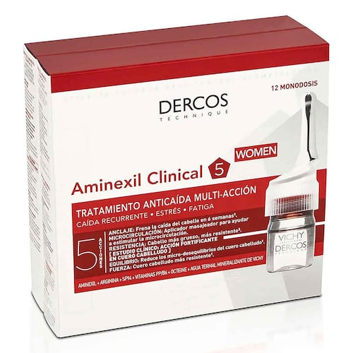 Dercos Amenixil Clinical 5 Ampolleta Mujer