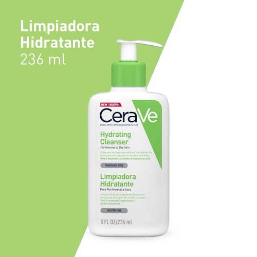 Cerave Limpiadora Hidratante 8 oz / 236 ml