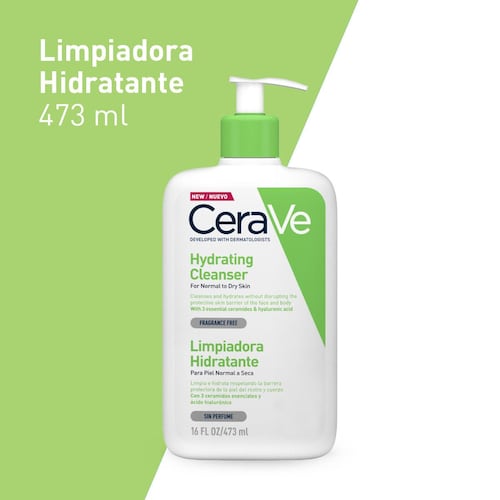 Cerave Limpiadora Hidratante 16 oz / 473 ml