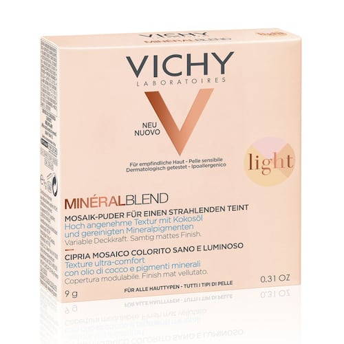 Polvo Compacto en Mosaico Vichy Mineralblend Tono Light