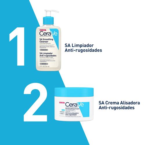 Limpiador CeraVe SA Anti-rugosidades 236ml