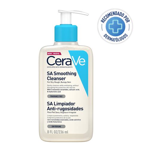 Limpiador CeraVe SA Anti-rugosidades 236ml