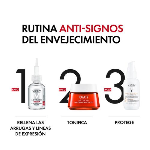 Ha epidermic filler: Serum Anti-arrugas de Ácido Hialurónico Vichy