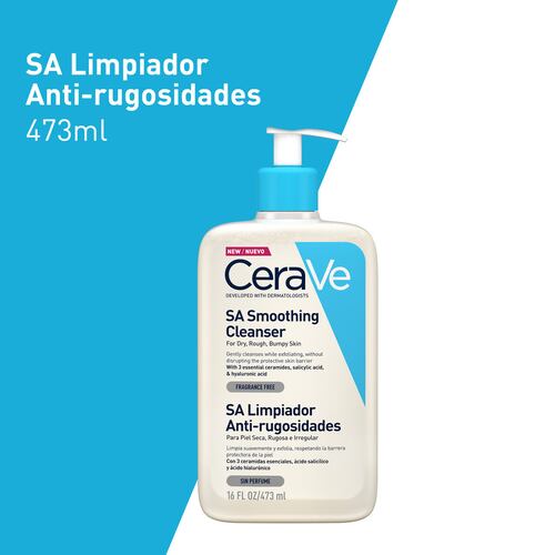 Limpiador CeraVe SA Anti-rugosidades 473ml