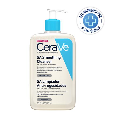 Limpiador CeraVe SA Anti-rugosidades 473ml
