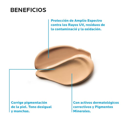 Protector Solar Facial La Roche Posay Anthelios Pigment Correct FPS50+ color medium 50ml