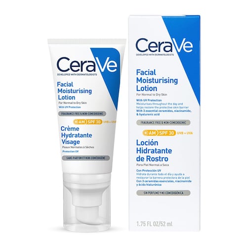 Loción Facial Cerave Hidratante FPS 30 Piel Seca 52ml