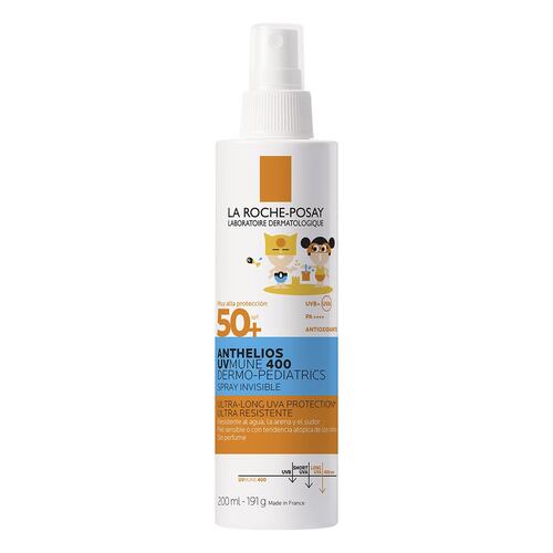 La Roche Posay Anthelios UVMUNE 400 Dermo-Pediatrics Spray Invisible FPS 50+