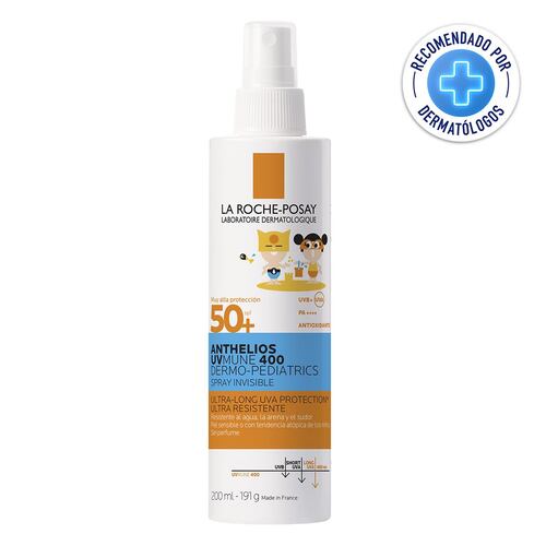 La Roche Posay Anthelios UVMUNE 400 Dermo-Pediatrics Spray Invisible FPS 50+