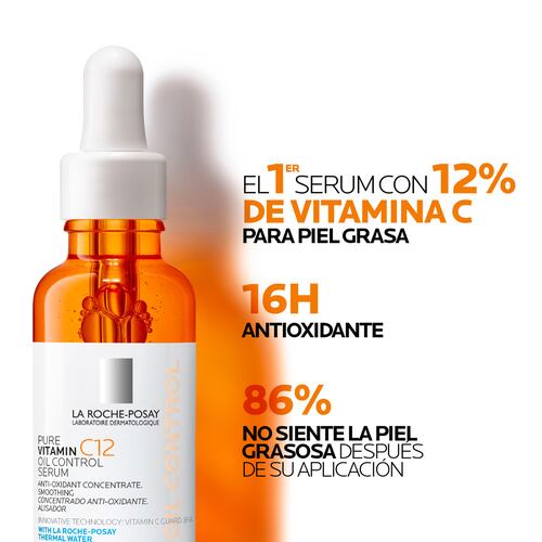 Serum La Roche Posay Pure Vitamin C12 Oil Control 30ml