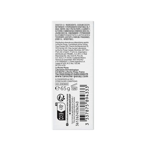 La Roche Posay Effaclar Dermatologic Foaming Bar 65g