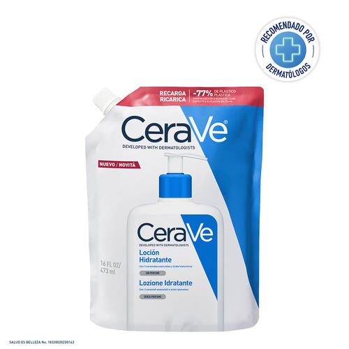 CeraVe Refill Loción Hidratante 16oz | Piel Normal a Seca
