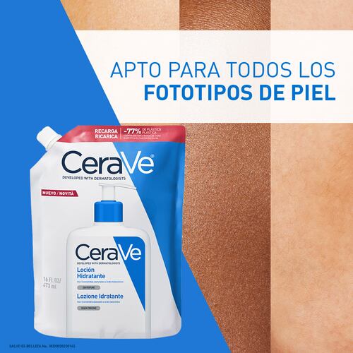 CeraVe Refill Loción Hidratante 16oz | Piel Normal a Seca