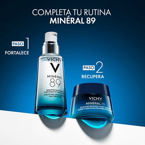 Vichy Mineral 89 Melatonina Crema Reparadora Noche 50ml