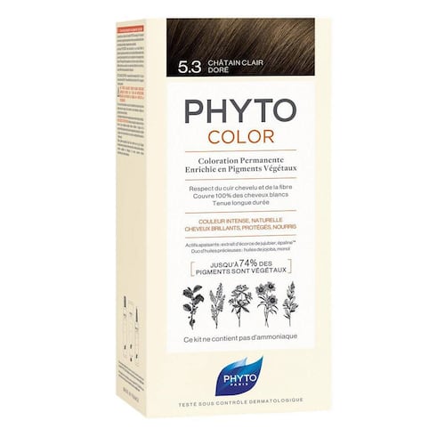 Tinte para Cabello Phyto Color # 5.3 Light Golden Brown