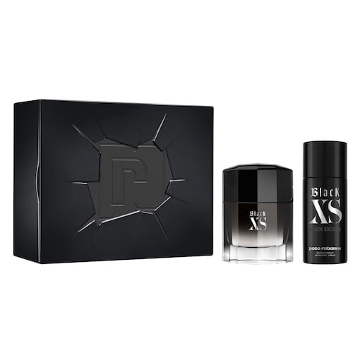 Set para Caballero Paco Rabanne Black XS EDT 100 ml + Desodorante 150 ml