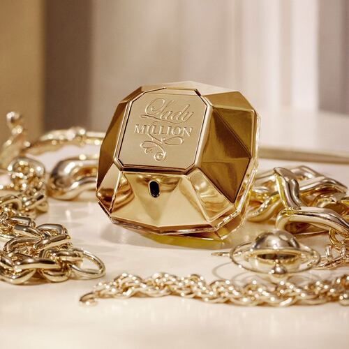Paco Rabanne Lady Million Set Para Dama Perfume EDP 80ML + Body Lotion 100ML + Perfume de Bolsillo
