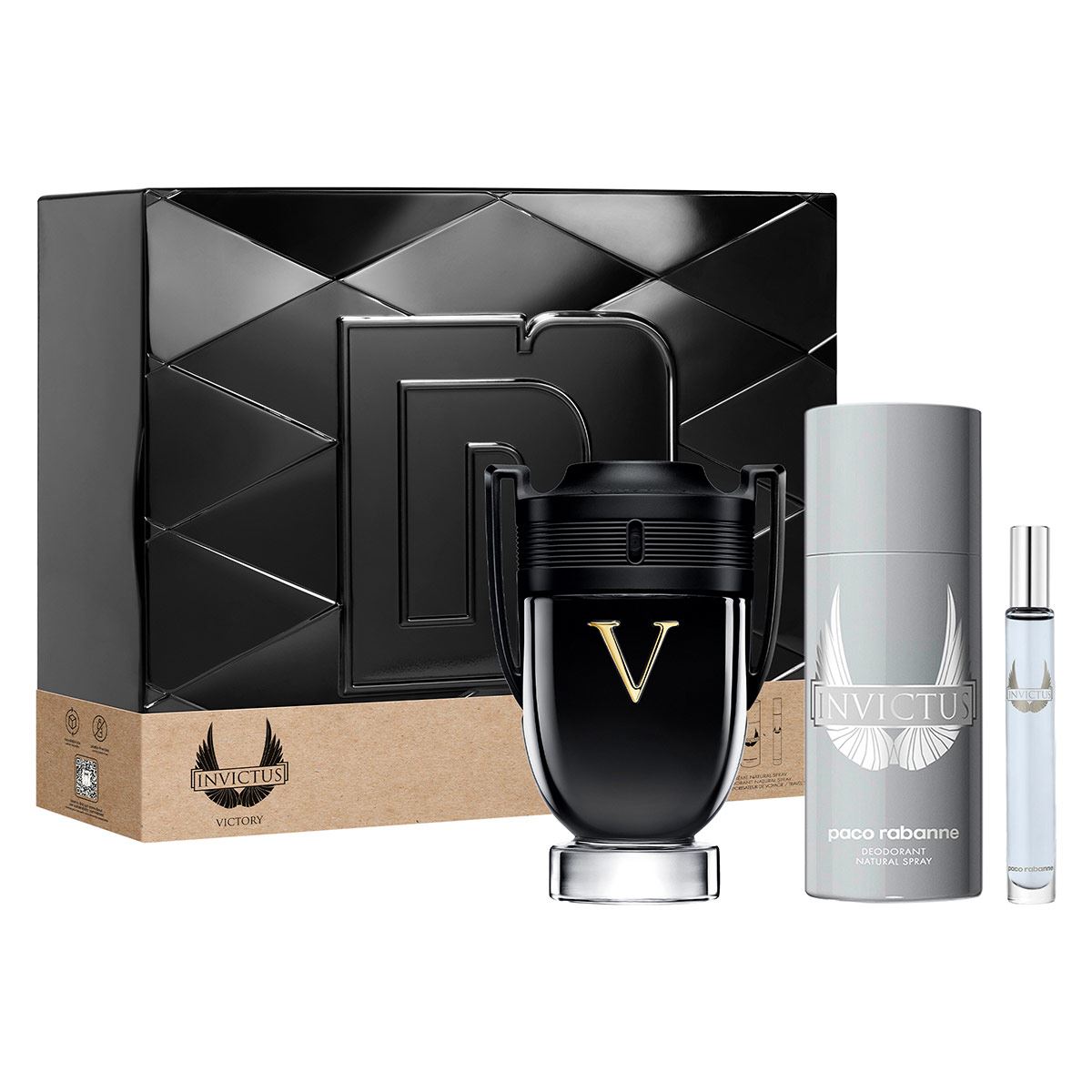 Paco Rabanne Invictus Victory Set Para Caballero Perfume EDP 100ML