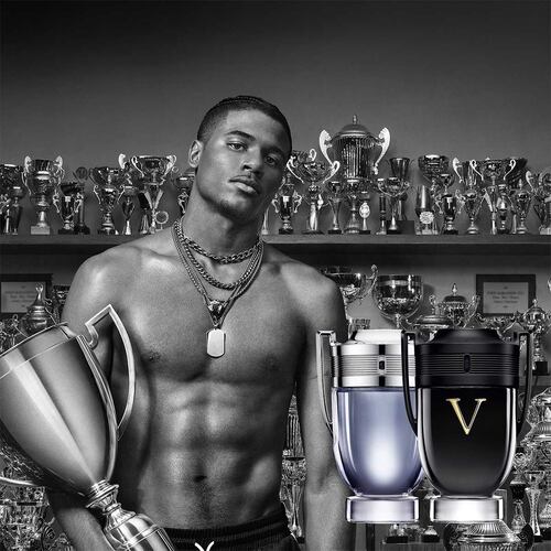 Set para Hombre Rabanne Invictus Victory EDP 100ml + Desodorante 150ml + EDP 10ml