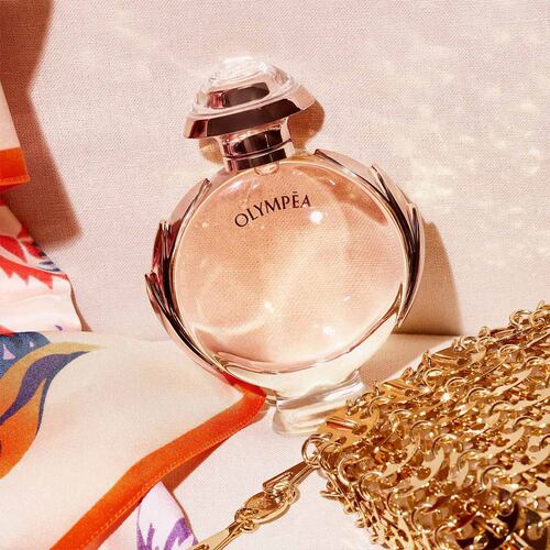 Set para Mujer Rabanne Olympea EDP 80ml + Body Lotion 100ml + EDP 10ml