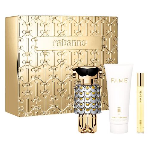 Set para Mujer Rabanne Fame EDP 80ml + Body Lotion 100ml + EDP 10ml