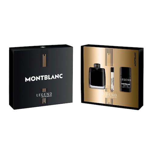 Set Fragancia para Hombre Montblanc Legend EDP 100 ml + EDP 7.5 ml + Desodorante en Barra 7.5g