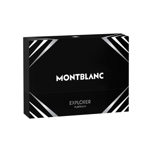 Estuche para Hombre Montblanc Explorer Platinum 100ml + 7 .5ml + Shower Gel 100ml