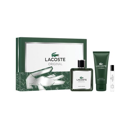 Estuche para Hombre Lacoste Original EDP 100ml+ Shower Gel 100ml + Travel Spray 7.5ml