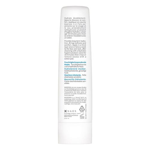 Bioderma Hydrabio Mascarilla para pieles sensibles deshidratadas, 75 ml
